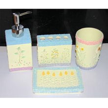 歐式衛(wèi)浴的藝術(shù)魅力 廠家直銷樹脂衛(wèi)浴四件套JBC37，提升浴室生活品質(zhì)